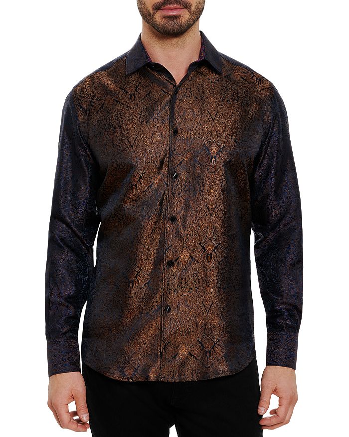 Robert Graham Loy's Vineyard Classic Fit Silk Shirt | Bloomingdale's