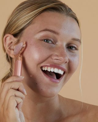 skin gym rose quartz vibrating lift & contour beauty roller Amazon.com : SKIN GYM Rose Quartz Sculpty Heart Gua Sha Tool, Heart-Shaped  Facial Massage Tool for Sculpting and Relaxation : Health & Household main image 1