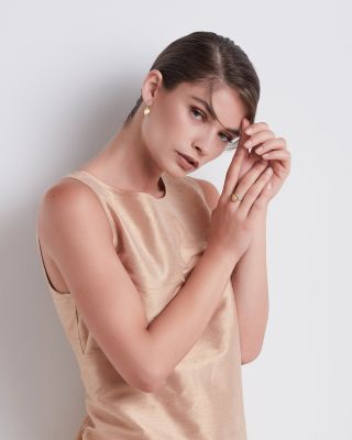 18K Yellow Gold Siviglia Diamond Ring - Exclusive