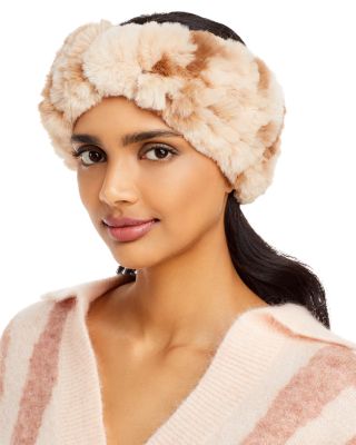 Surell - Faux Fur Stretch Knit Headband