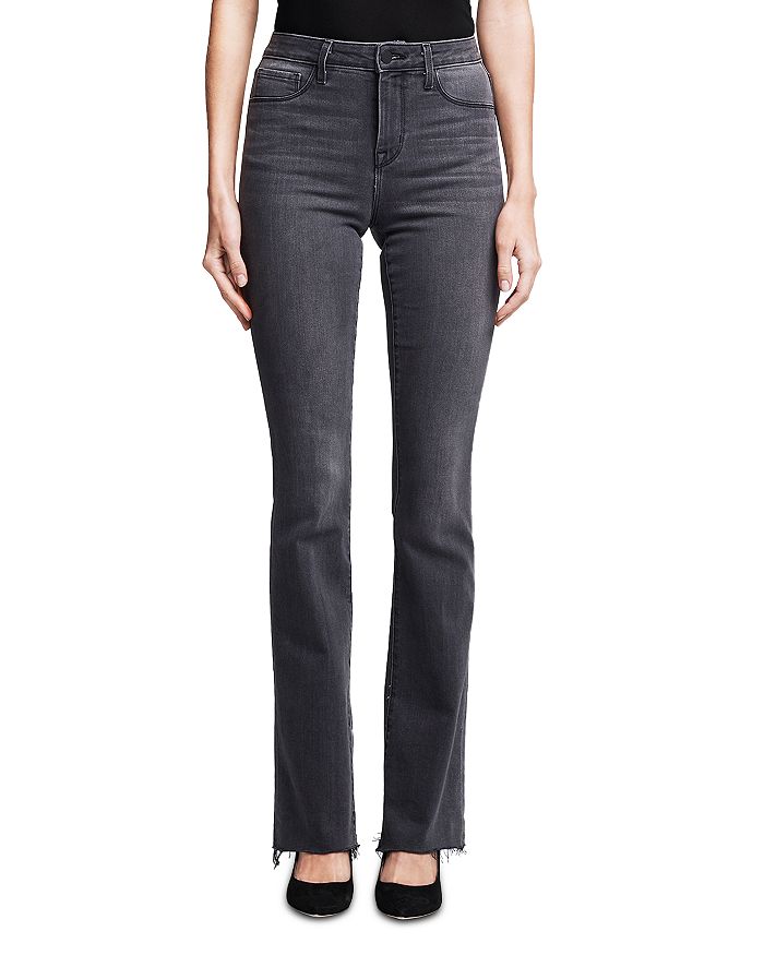 L'AGENCE Ruth High Rise Straight Leg Jeans | Bloomingdale's