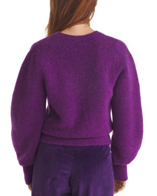 plum colored sweaters