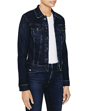 Ag Robyn Slim Fit Denim Jacket In Highrise