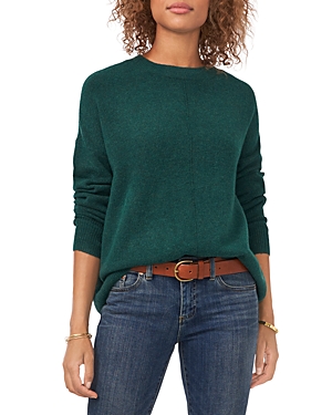 Vince Camuto Center Seam Crewneck Sweater In Wise