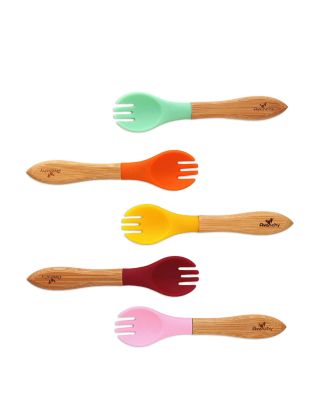 Avanchy Bamboo Baby Training Forks Assorted - Ages 4 months+