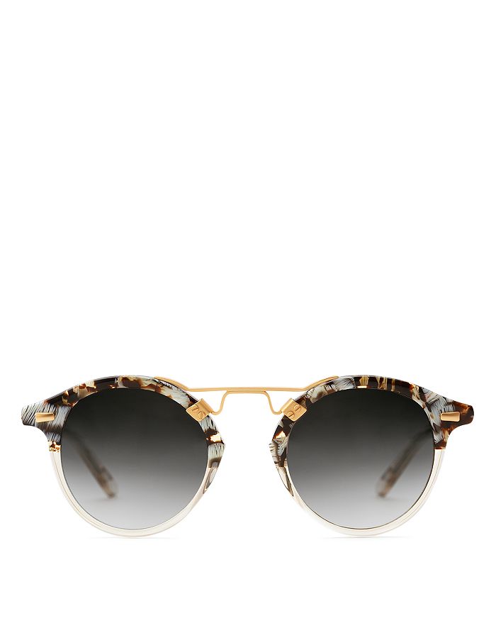 Krewe Orleans Blinker Round Sunglasses, 46mm Bloomingdale's