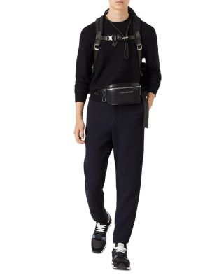 Textured Logo Sweater