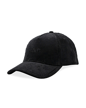 Allsaints Corduroy Baseball Cap In Black | ModeSens