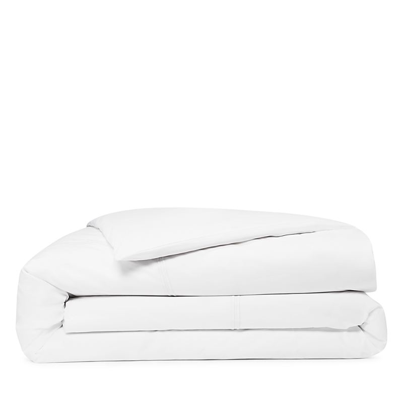 Hudson Park Collection Hudson Park Italian Percale Twin Duvet Cover - Exclusive In White