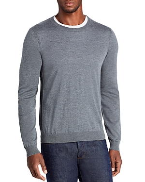 HUGO BOSS LENO-P MERINO WOOL CREWNECK SWEATER 5037857503000