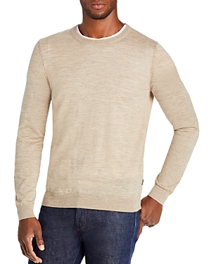 HUGO BOSS LENO-P MERINO WOOL CREWNECK SWEATER 5037857513200