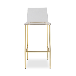 Euro Style Chloe Bar Stool, Set Of 2 In Gold
