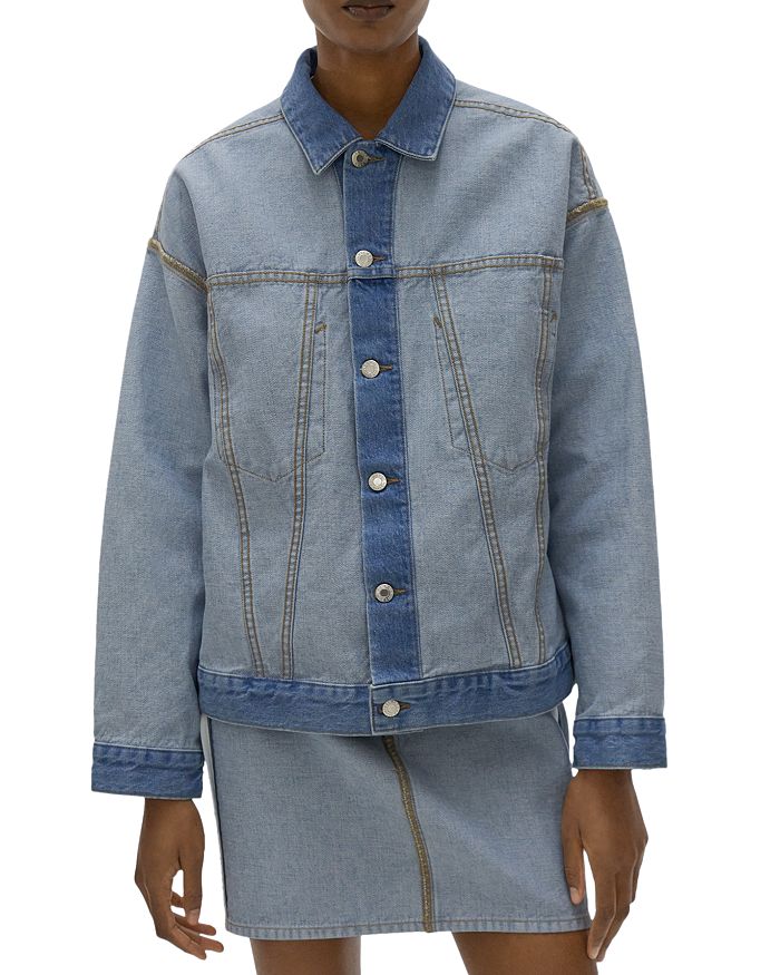 Helmut Lang Cotton Inside Out Denim Jacket | Bloomingdale's