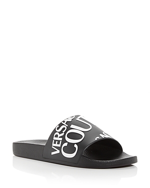 Versace Jeans Couture Men's Logo Slide Sandals