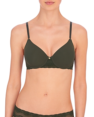 Natori Bliss Perfection All Day Underwire Contour Bra In Ivy