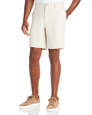Shop Peter Millar Crown Sport Salem Classic Fit 9 Inch Performance Shorts In Stone
