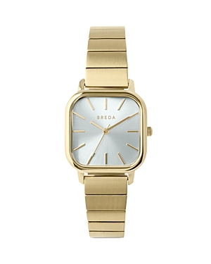 Breda Women's 18k Gold-plated Esther Bracelet Watch - Women In Silver/gold