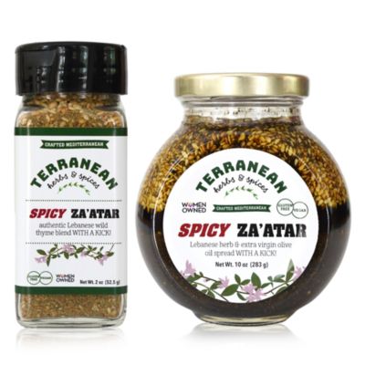 Spicy Za’atar Spread & Shaker  