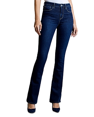 L Agence L'agence Selma High Waist Sleek Baby Bootcut Jeans In Barstow