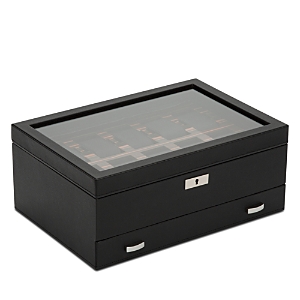 Wolf 1834 Roadster Ten Slot Watch Box with Drawer