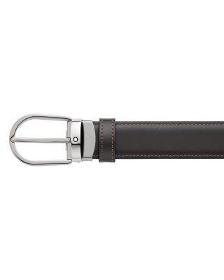 Men's Reversible Horseshoe Buckle Belt