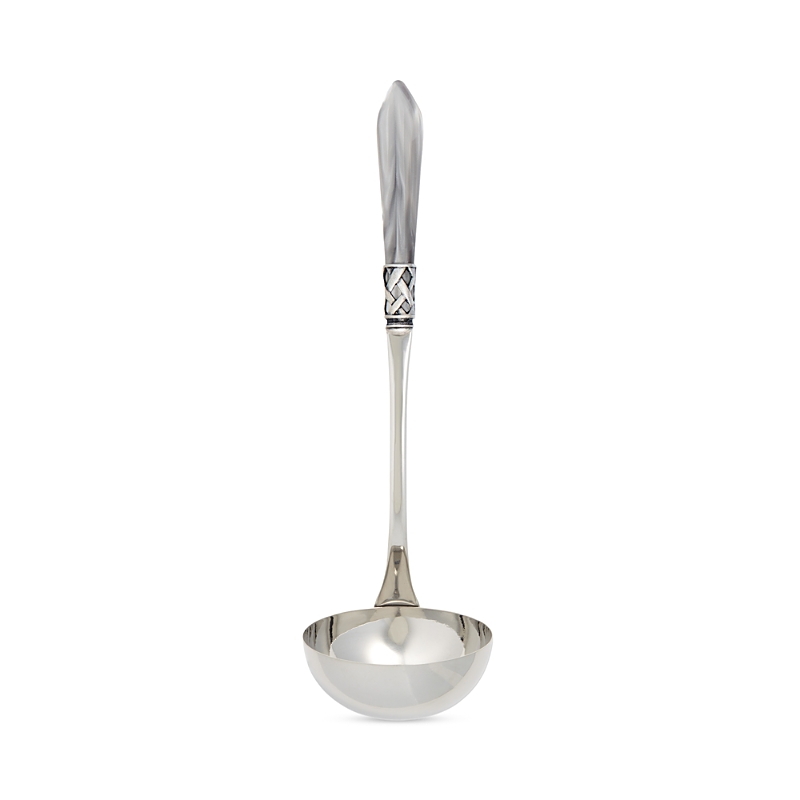 Vietri Aladdin Antique Look Soup Ladle In Light Grey