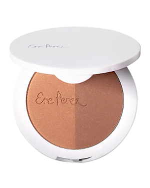 Ere Perez Rice Powder Blush Bronzer, 0.3 Oz. In Roma- Matte Terracotta & Rusty Rose