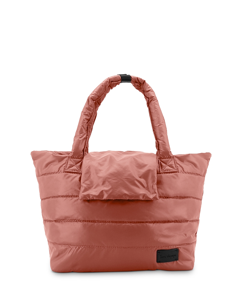 7am Enfant Capri Compact Diaper Tote In Rose Dawn