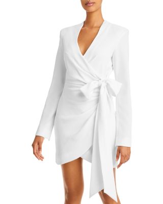 Cinq à Sept - Sierra Long Sleeve Wrap Mini Dress