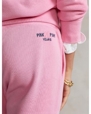 Polo Ralph Lauren Pink Pony Logo Hoodie & Jogger Pants