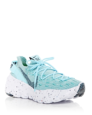 Nike Women's Space Hippie Knit Low Top Sneakers In Dymctq/arm