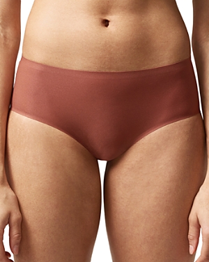 Chantelle Soft Stretch One-size Seamless Hipster In Amber