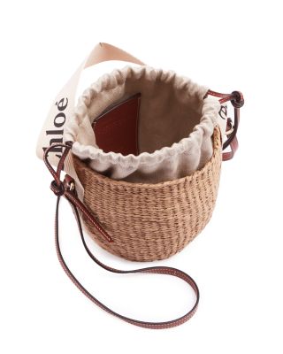 Chlo&eacute; x Mifuko Woody Small Basket Bag
