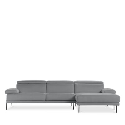 Esposta 2-Piece Leather Sectional