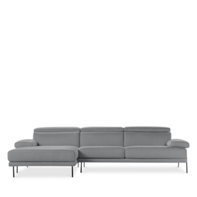 Esposta 2-Piece Leather Sectional
