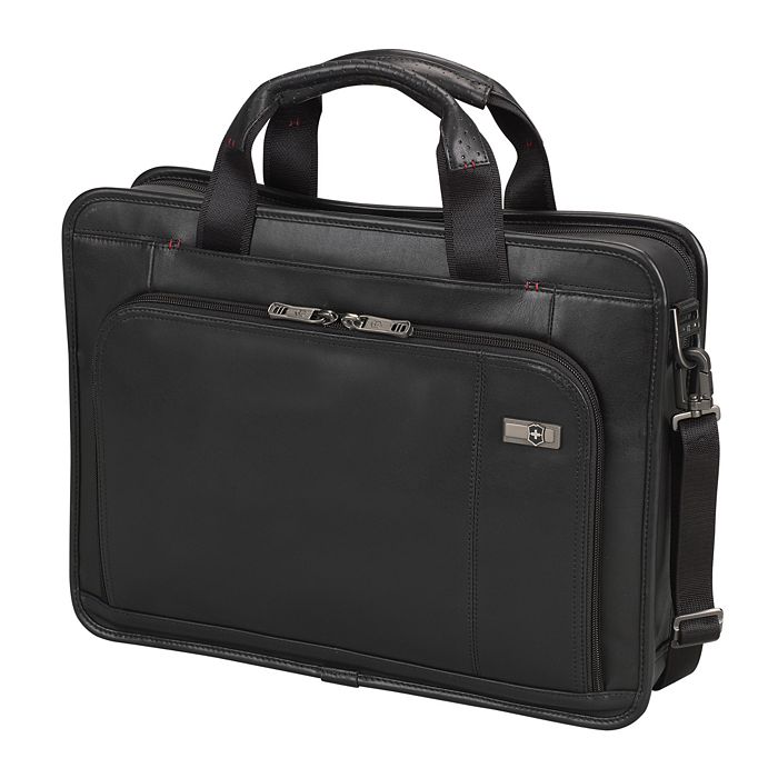 Victorinox deals leather briefcase