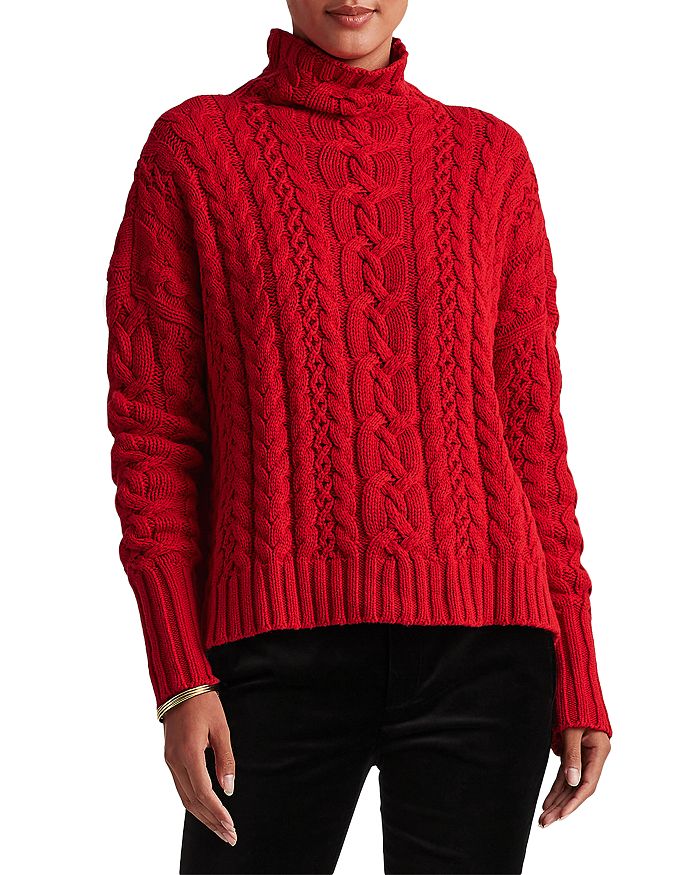 Ralph Lauren Cable Knit Sweater | Bloomingdale's