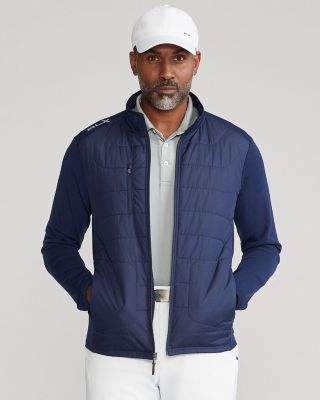 rlx stretch terry golf jacket