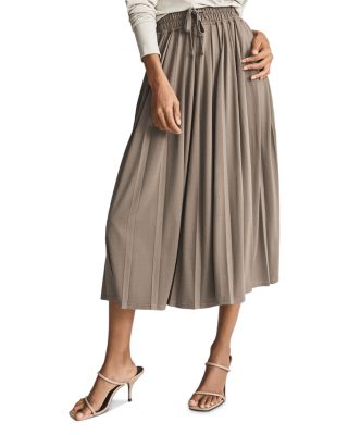 bloomingdales pleated skirt