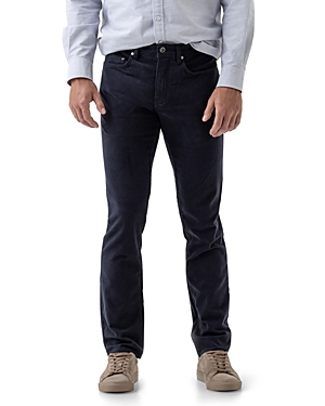 Shop Rodd & Gunn Albury Stretch Straight Fit Moleskin Jeans In Navy