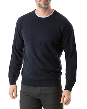 Rodd & Gunn Men's Queenstown Optim Wool-cashmere Sweater In Midnight