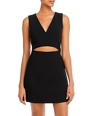 FRENCH CONNECTION WHISPER CUTOUT DRESS,71MZM