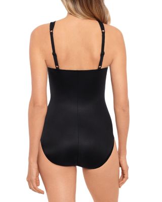 underwire padded one piece swimsuit