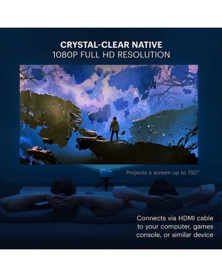 Luma 450 Portable Full HD Smart Projector