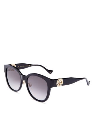 gucci women's round 56mm sunglasses