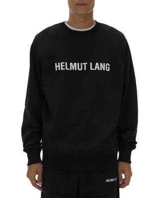 Helmut Lang Cotton Logo Print Crewneck Sweatshirt Bloomingdale s