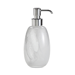 Labrazel Bianca Pump Soap Dispenser In White Swirl