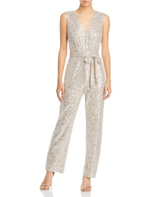 sequin top jumpsuit
