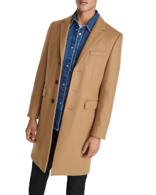 kooples camel coat