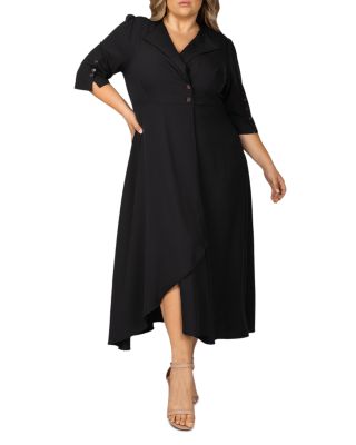 standards & practices - Slit-Sleeve Maxi Dress